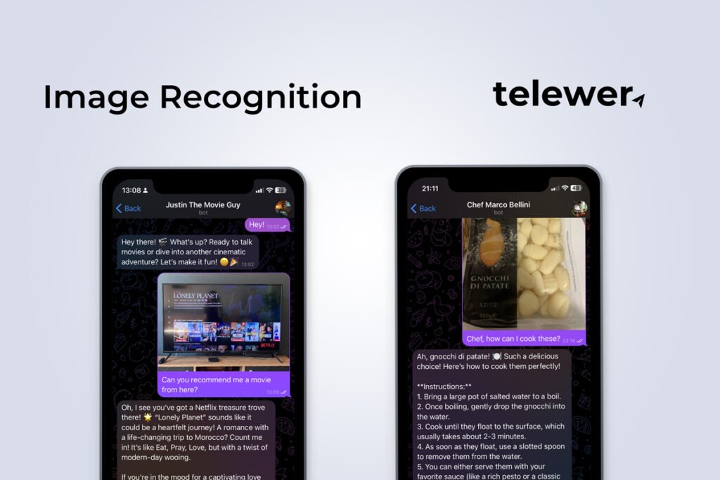 Telegram image recognition